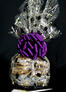 Large Cellophane - Graduation Cap Cellophane - Purple Bow - 30 Cookies and Brownies