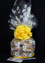 Medium Cellophane - Daisy Cellophane - Yellow Bow - 24 Cookies and Brownies