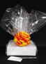 Large Box - Clear Cellophane - Orange & Yellow Bow - 24 Cookies and Brownies