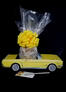 Yellow Classic Car - 12 Cookies and Brownies