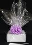 Small Box - Clear Cellophane - Lavender Bow - 12 Cookies and Brownies