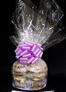 Medium Cellophane - Clear Cellophane - Lavender Bow - 24 Cookies and Brownies