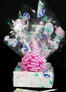 Small Box - Bunny Cellophane - Pink Bow - 12 Cookies and Brownies