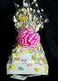 Super Tower - Easter Egg Cellophane - Pink Bow - 72 Cookies and Brownies