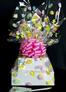 Large Tower - Easter Egg Cellophane - Pink Bow - 36 Cookies and Brownies