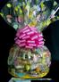 Super Cellophane - Easter Egg Cellophane - Pink Bow - 42 Cookies and Brownies