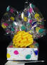 Small Box - Balloon Cellophane - Yellow Bow - 12 Cookies and Brownies