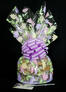 Large Cellophane - Lily Cellophane - Lavender Bow - 30 Cookies and Brownies
