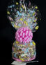 Large Cellophane - Baby Cellophane - Baby Pink Bow - 30 Cookies and Brownies