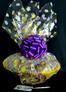 Super Basket - Easter Egg Cellophane - Purple Bow - 60 Cookies and Brownies