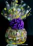 Super Cellophane - Easter Egg Cellophane - Purple Bow - 42 Cookies and Brownies