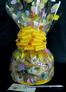 Medium Cellophane - Easter Egg Cellophane - Yellow Bow - 24 Cookies and Brownies