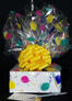 Small Box - Balloon Cellophane - Yellow Bow - 12 Cookies and Brownies