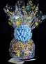 Large Cellophane - Baby Cellophane - Baby Blue Bow - 30 Cookies and Brownies