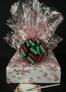 Large Box - Candy Cane Cellophane - Red & Green Bow - 24 Cookies and Brownies