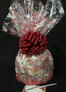 Super Cellophane - Candy Cane Cellophane - Red Bow - 42 Cookies and Brownies
